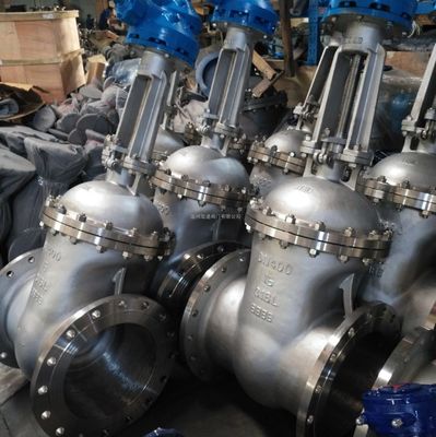 Venta de válvula de puerta de acero inoxidable tipo Y con operación manual y sello de metal o caucho