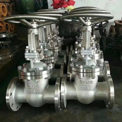 Válvula de puerta WCB DN500 PN25 Disponible para OEM en acero al carbono / hierro fundido / acero inoxidable