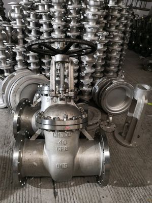 Válvula de puerta WCB DN500 PN25 Disponible para OEM en acero al carbono / hierro fundido / acero inoxidable