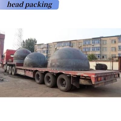 ASME Cabezas de tanques de fundición de acero inoxidable cabezas elípticas para recipientes a presión