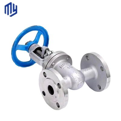 Medios de gas Rueda de mano de montaje del tallo de asiento resistente válvulas de puerta de sellado duro y accesorios OEM