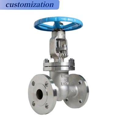 Medios de gas Rueda de mano de montaje del tallo de asiento resistente válvulas de puerta de sellado duro y accesorios OEM