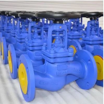 Válvula de globo manual de cuerpo de hierro dúctil de clase 150 para aplicaciones de agua y gas de petróleo