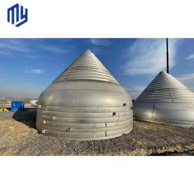 OBM personalizado Asistencia personalizada Cabeza cónica de acero al carbono para tanque de almacenamiento