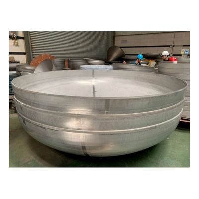 Conexión de soldadura personalizada Cabeza elíptica para el tanque del recipiente a presión