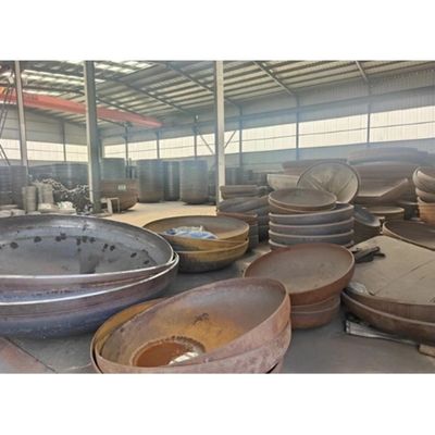Conexión de soldadura de acero al carbono Vaso a presión Capa del tanque Círculo de la cabeza de los platos de los extremos hemisféricos