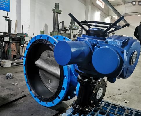 Sistema de agua mejor vendido doble de brida conectar válvula de mariposa con asiento reemplazable