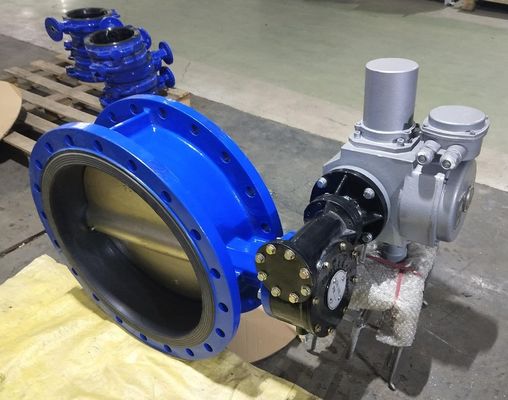 Sistema de agua mejor vendido doble de brida conectar válvula de mariposa con asiento reemplazable
