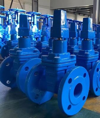 200psi DN200 pn16 GGG50 EPDM de caucho pernos de asiento resistentes válvula de puerta del capó para agua