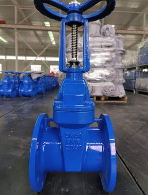 200psi DN200 pn16 GGG50 EPDM de caucho pernos de asiento resistentes válvula de puerta del capó para agua