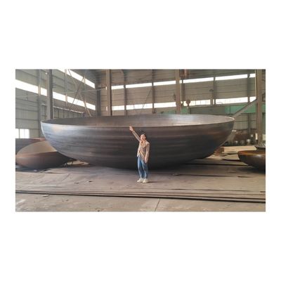 Hemisferio torisférico de acero inoxidable personalizado para el tanque de agua igual