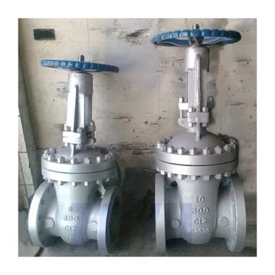 Válvula de puerta con flanges de tallo ascendente de acero inoxidable de 150 lb/300 lb