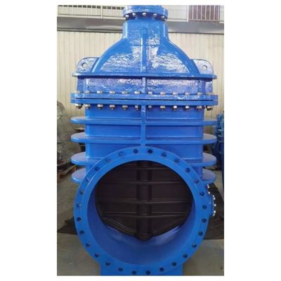 Válvula de puerta de entrada con motor eléctrico resistente para temperatura normal