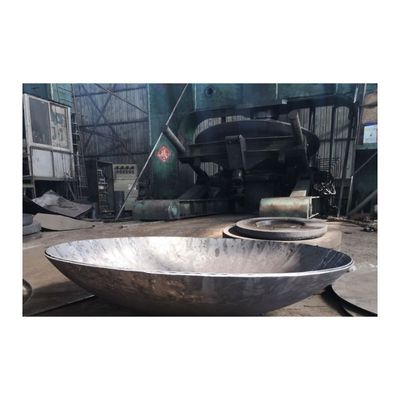 Conexión de soldadura del tanque de acero con cabeza cónica de plato personalizado para su negocio