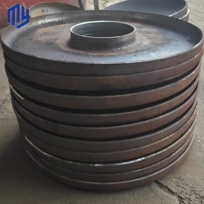 Soporte personalizado ODM tubo de acero inoxidable Cabezas de plato de extremo para la cabeza del tanque