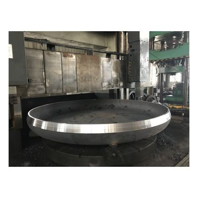 Acero al carbono de forja en frío con tapa elíptica para conexión de soldadura