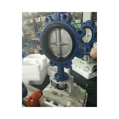 Estructura del diafragma Awwa C504 válvula de tipo mariposa de hierro fundido para personalización OBM
