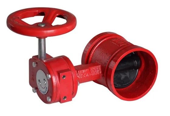 Sistema de incendio 300Psi válvula de mariposa con ranura con señal personalizada a sus necesidades