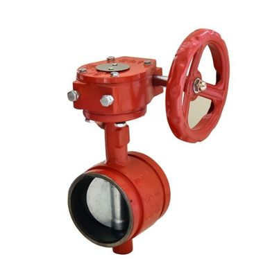 Sistema de incendio 300Psi válvula de mariposa con ranura con señal personalizada a sus necesidades