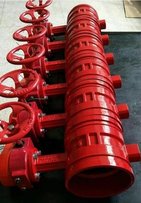Válvula de mariposa de tipo Wafer / Lug / Flange / Grooved End personalizada para la eficiencia industrial
