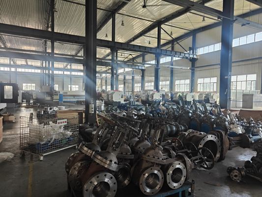 Válvula de puerto operada por caja de engranajes grande versátil para tamaño de puerto OEM en entornos industriales