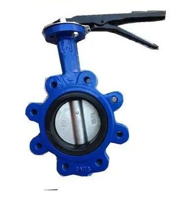 DN350 PN16 Válvula de mariposa EPDM Válvula de hierro dúctil con flanges para el sistema de agua