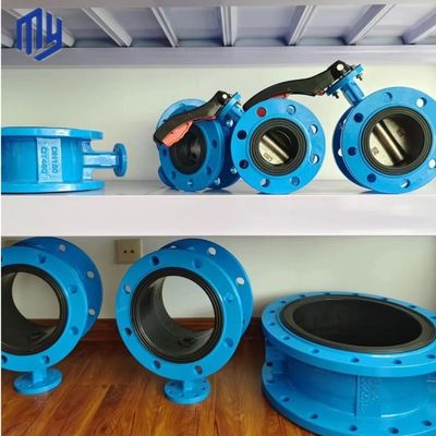 Válvula de mariposa de tipo flange U para agua de mar