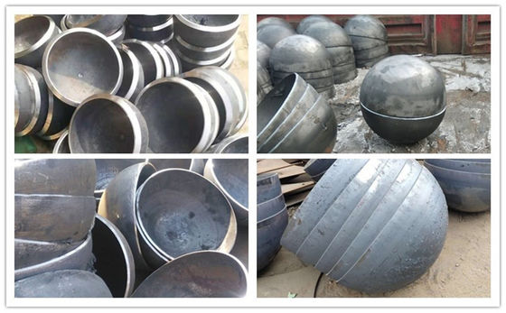 ASME Cabeza de tanque de acero inoxidable de carbono con sello elíptico en plato para recipientes a presión