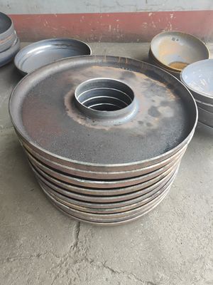 Cabeza de acero de carbono semielipsoidal para el fondo del tanque 304 316 90 grados Codo y círculo