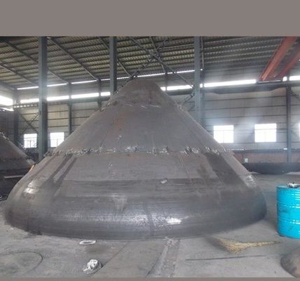 La presión de la presión de la superficie de los recipientes de fondo cónicos estándar ASME