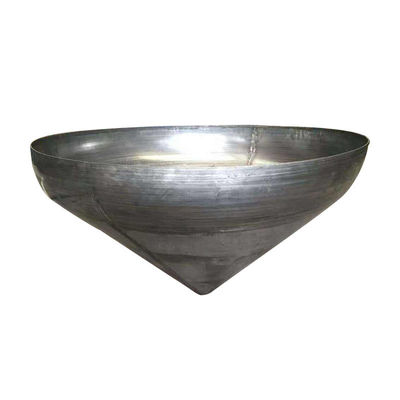 Capítulo final de la industria para aplicaciones de cabeza de plato de hierro de acero al carbono cónico torisférico