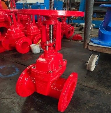 Obtenga la mejor experiencia de control de agua con 3 " manual de elevación de la válvula de puerta de la brida del tallo