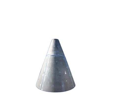 Conexión de soldadura con tapa de extremo de acero al carbono 304 de acero inoxidable con doble nudillo