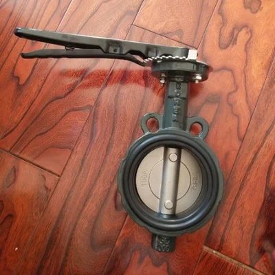 Válvulas para aguas residuales Tipo de oblea JIS API 150LB PN16 Coréia Válvula mariposa para agua, petróleo y gas