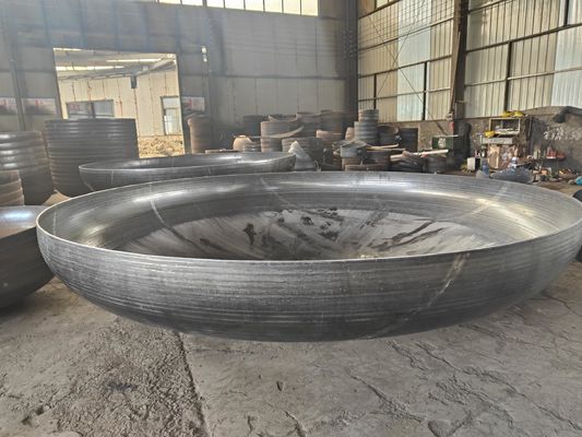 Estándar de la industria ASME personalizado elípsoidal 304 cabeza de extremo del tanque