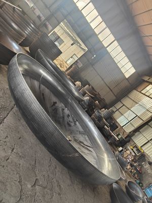 Estándar de la industria ASME personalizado elípsoidal 304 cabeza de extremo del tanque