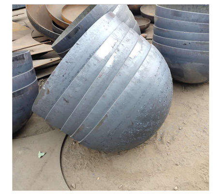 304 Material Sanitario Tubo de acero inoxidable con rosca con tapa de extremo con cabeza de tanque con OEM