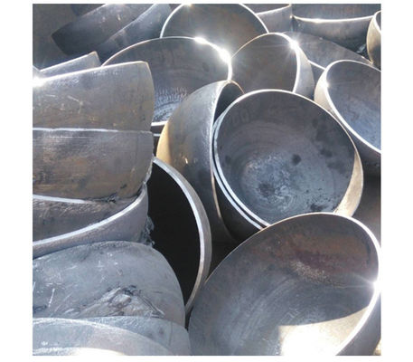 304 Material Sanitario Tubo de acero inoxidable con rosca con tapa de extremo con cabeza de tanque con OEM