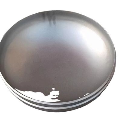 Conexión de soldadura 304 acero plateado cabeza del sello elíptico para el tanque de presión cabeza del círculo