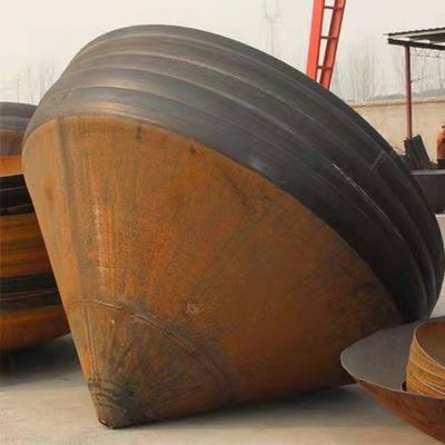 Cabeza del tanque elíptico de acero carbono 304 Cabeza del plato para el tanque de almacenamiento de agua OEM
