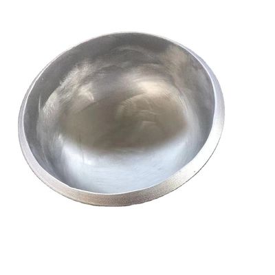 OEM círculo sanitario de acero inoxidable 306 tubo de soldadura con cúpula del extremo de la tapa cabeza torisférica