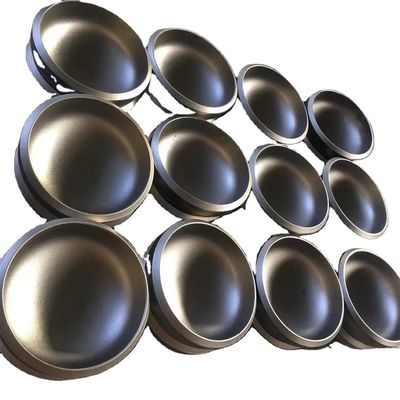 Cabezas torisféricas de acero inoxidable 306 de gran tamaño para el montaje de tuberías de tapa final