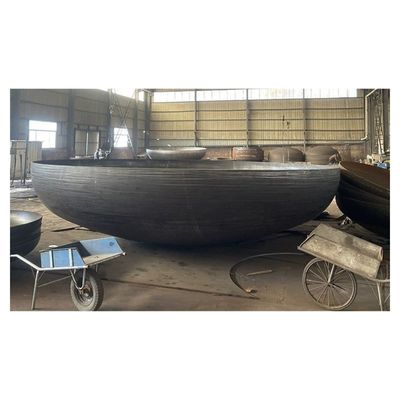 El final del tanque elípsoidal de acero personalizado Fin del plato torisférico para el fondo plano del plato igual