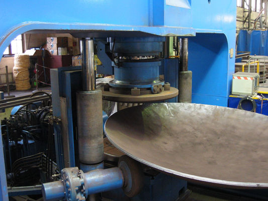 El final del tanque elípsoidal de acero personalizado Fin del plato torisférico para el fondo plano del plato igual