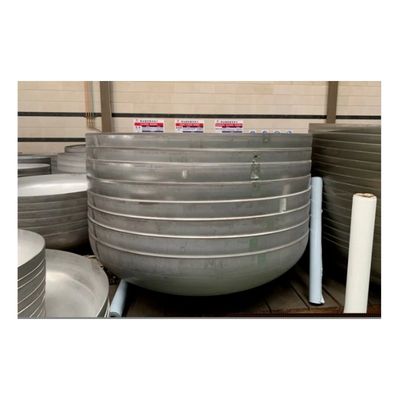 Saldado de conexión personalizado Elíptico Dish End Dish Tank Head End para el recipiente a presión