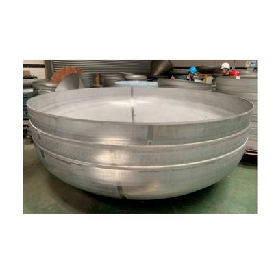 Gran extremo de plato elíptico personalizado para la cabeza del tanque ASME con flancos y semielipsoidal