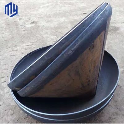 Cabeza elíptica de acero inoxidable de fundición igual para las tapas de extremo del tanque de combustible