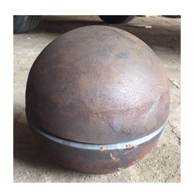 Círculo de cabeza de código personalizado de acero forjado extremo de plato para el recipiente a presión parte de la caldera del tanque