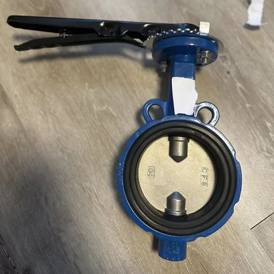 Válvula de mariposa de acero inoxidable para FMC Lug Tipo personalizado y soportado por OEM
