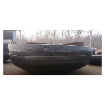 Parte de la caldera del tanque de un buque a presión forjado con cabeza de plato con alcantarilla y diseño
